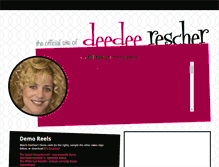 Tablet Screenshot of deedeerescher.com